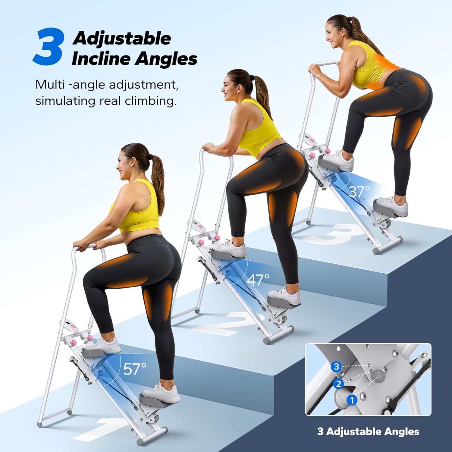 vertical cimber exercise machine