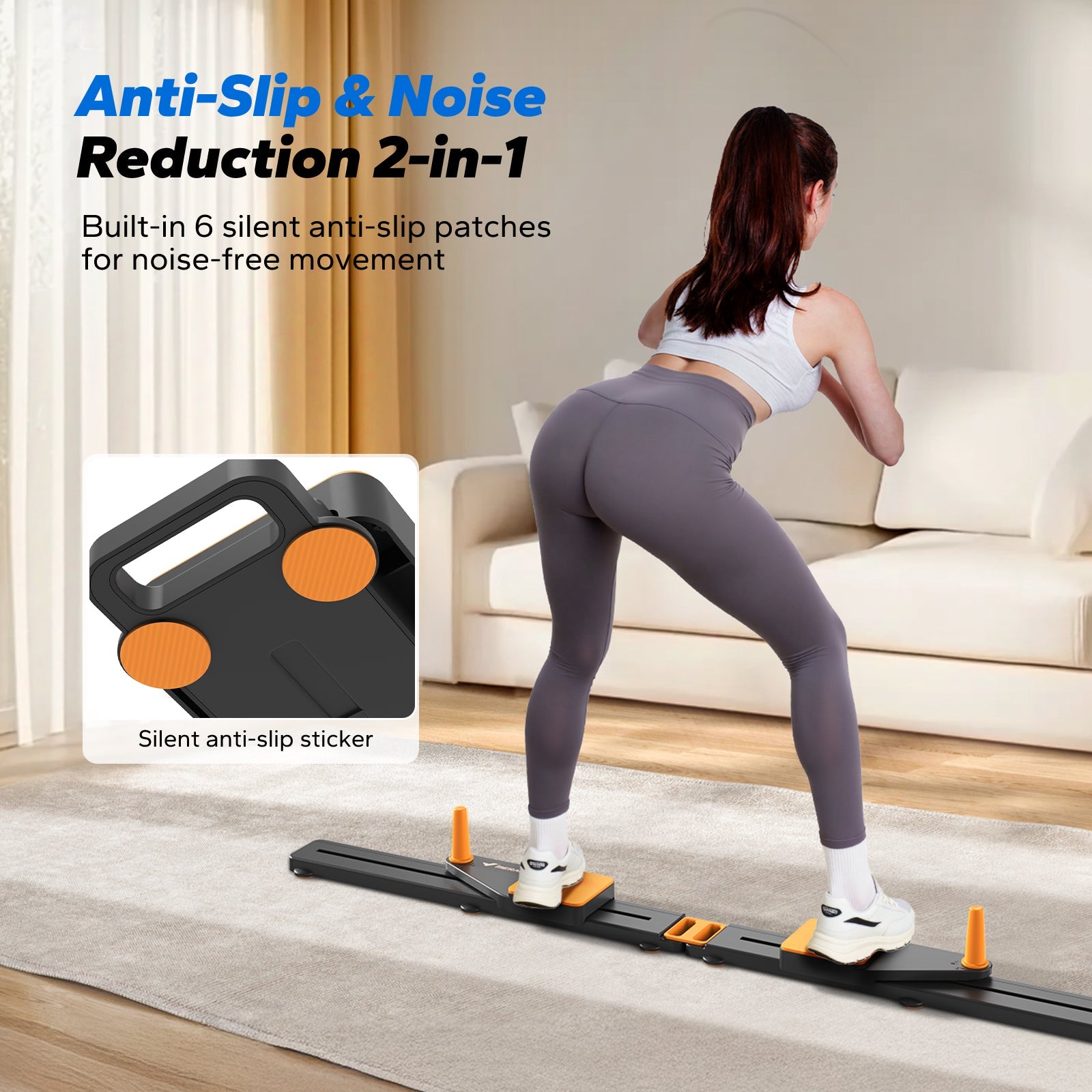 Tabla de pilates multifuncional para hacer abdominales en casa