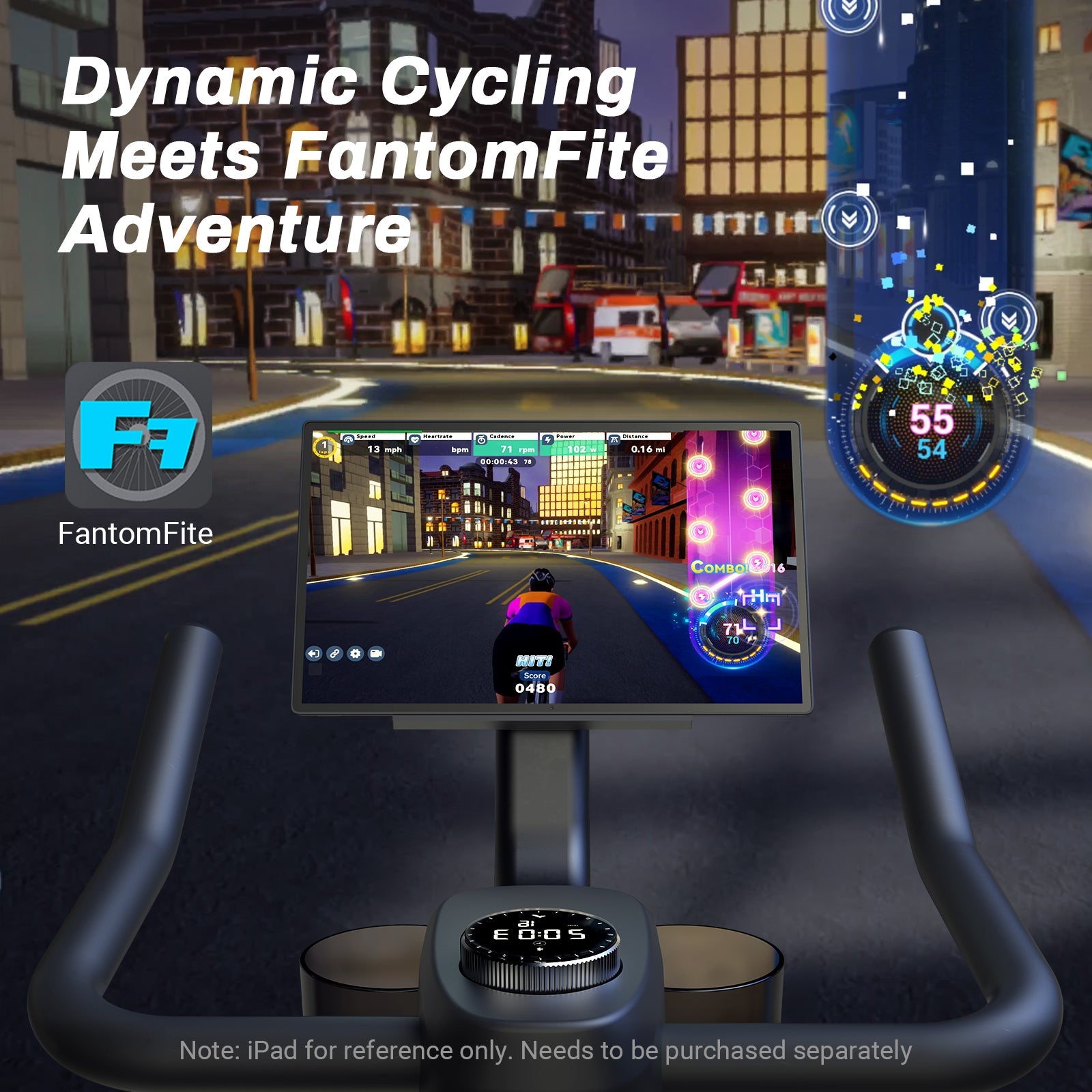 exercise bike with app