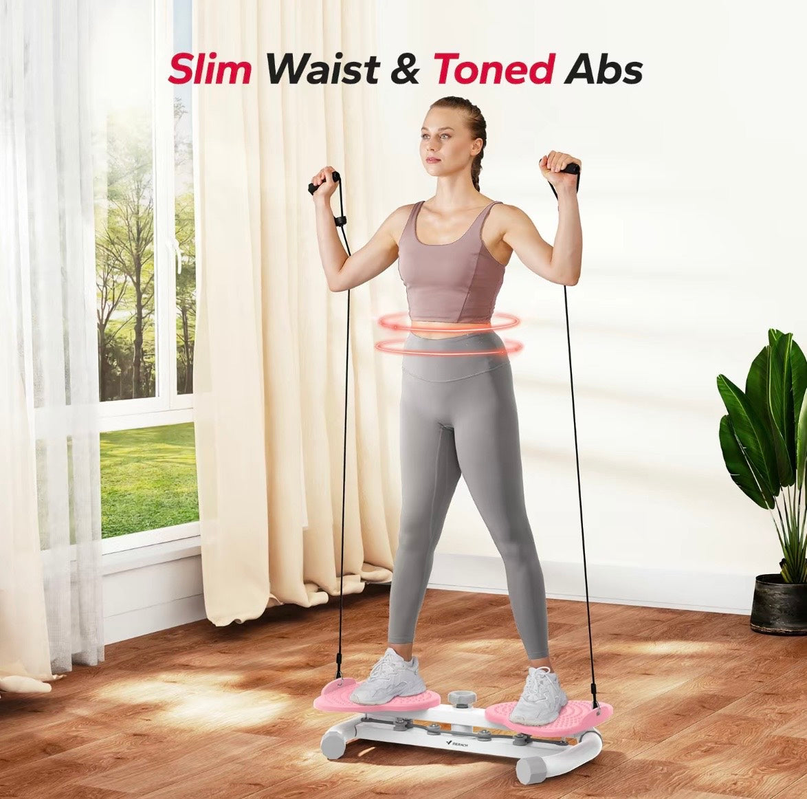 waist twister exercise