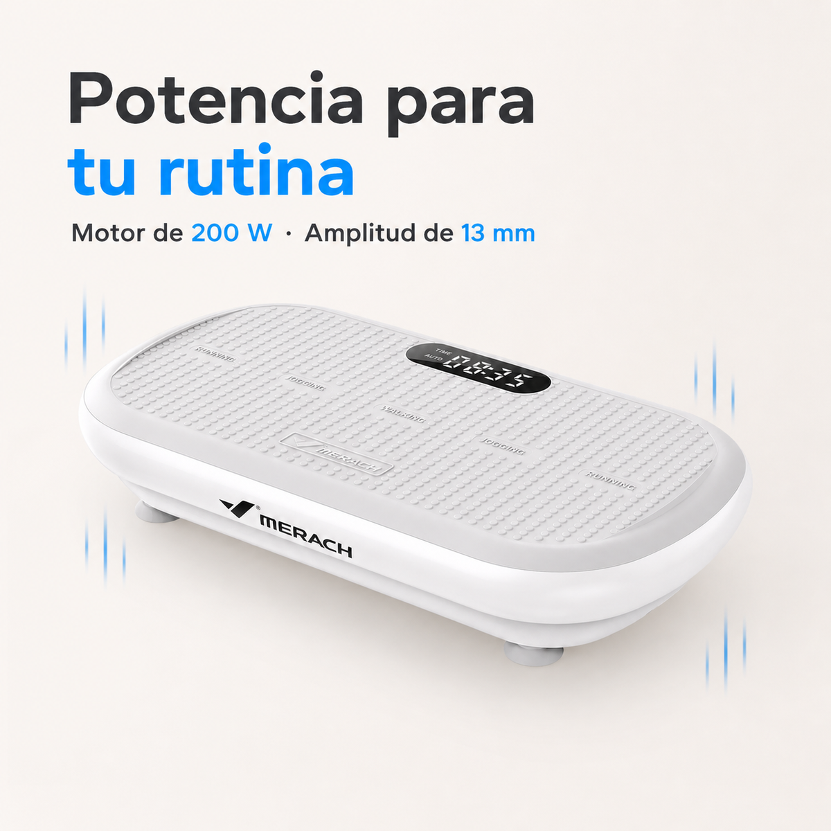 CV40 plataforma vibratoria de alta potencia para bajar de peso