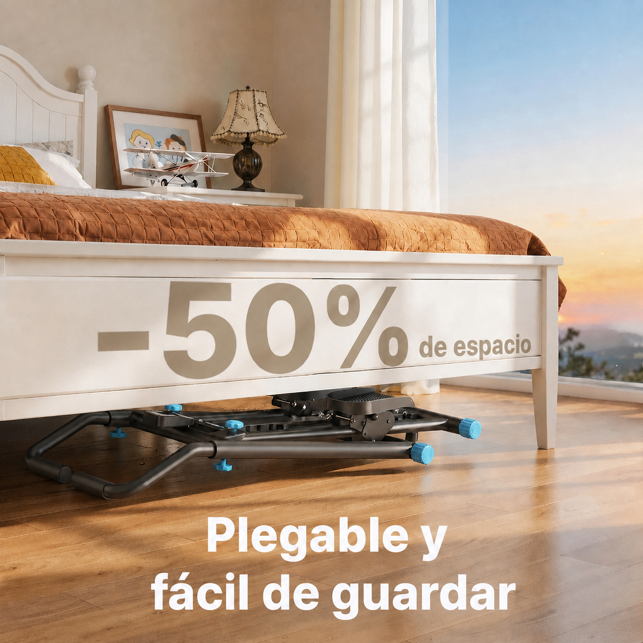 Escaladora vertical plegable - imagen 7 optimizada en español