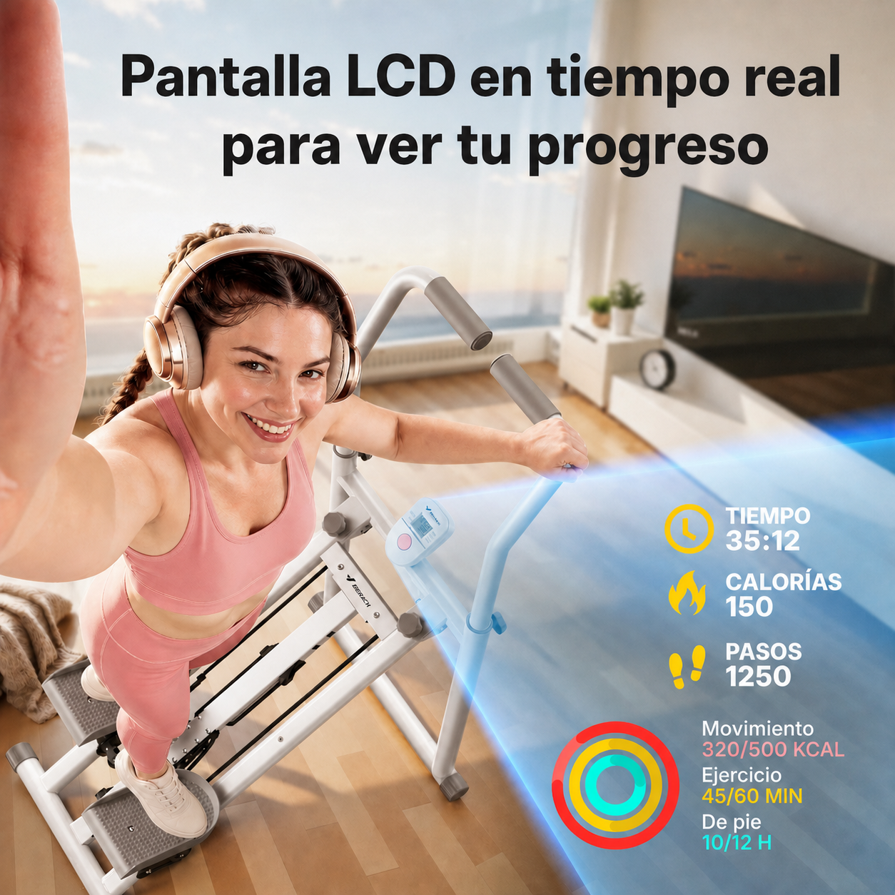 Escaladora vertical plegable - imagen 18 optimizada en español