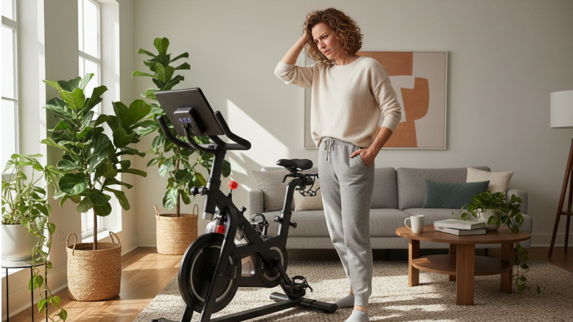 cómo usar una bicicleta estática correctamente - guía completa para principiantes