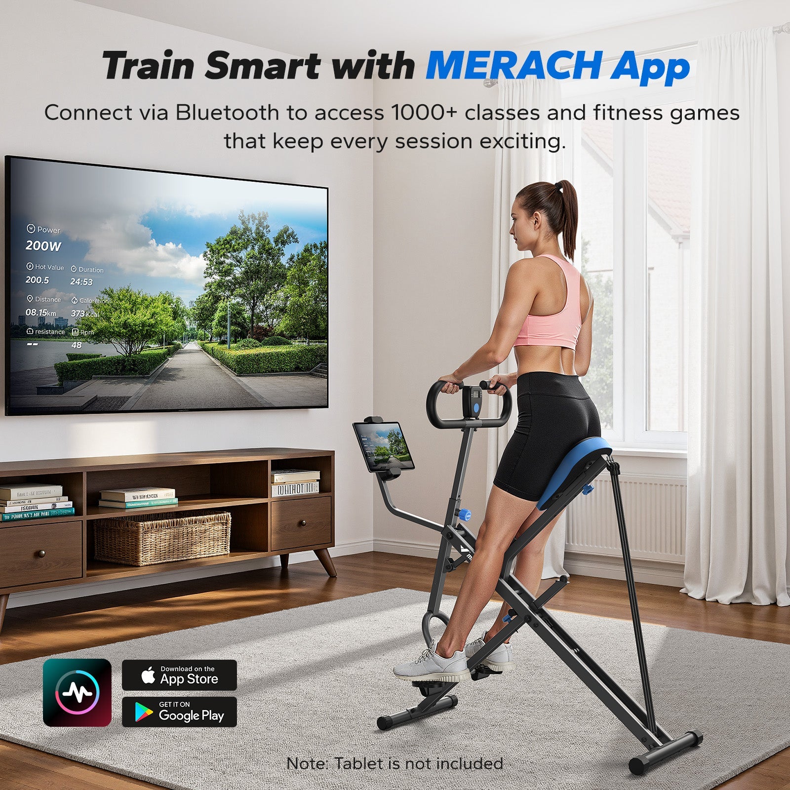 Máquina de sentadillas asistida plegable para casa