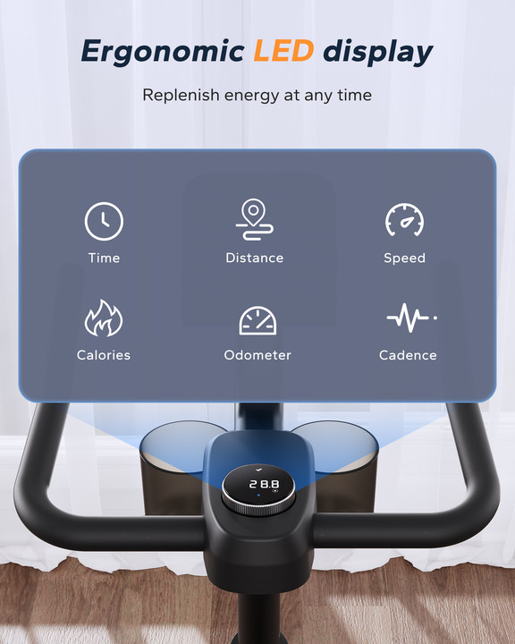 S26 bicicleta de spinning magnética para casa