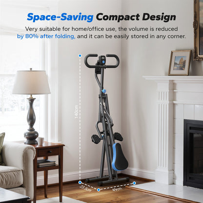 Máquina de sentadillas asistida plegable para casa