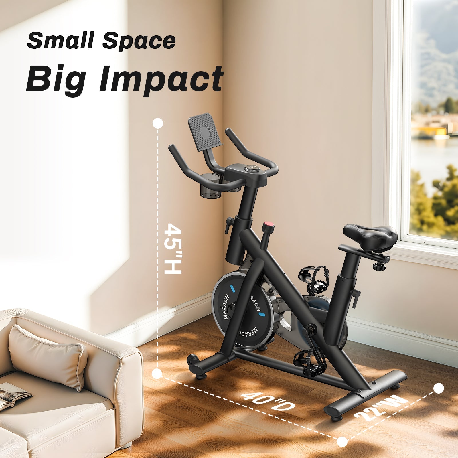 exercise bike with adjustable seat