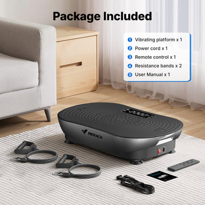 V33 plataforma vibratoria para tonificar con 99 niveles de intensidad