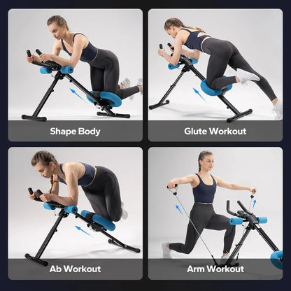 adjustable ab trainer machine for progressive workouts