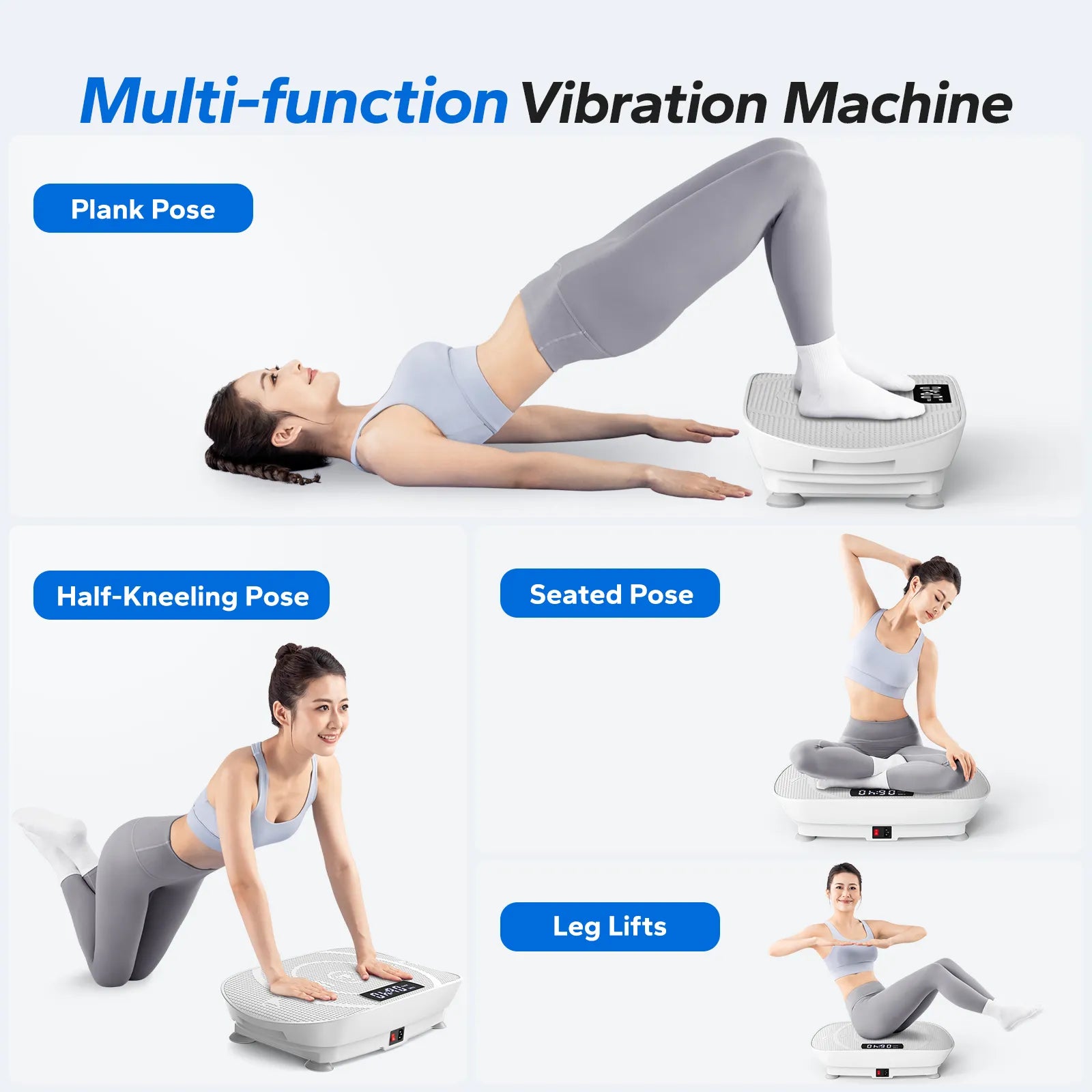 CV30 Pro plataforma vibratoria oscilante para mejorar la circulación