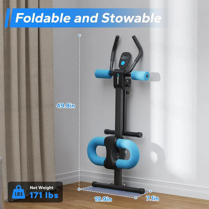 indoor adjustable ab trainer machine