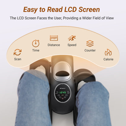 Mini elíptica eléctrica portátil para casa y oficina