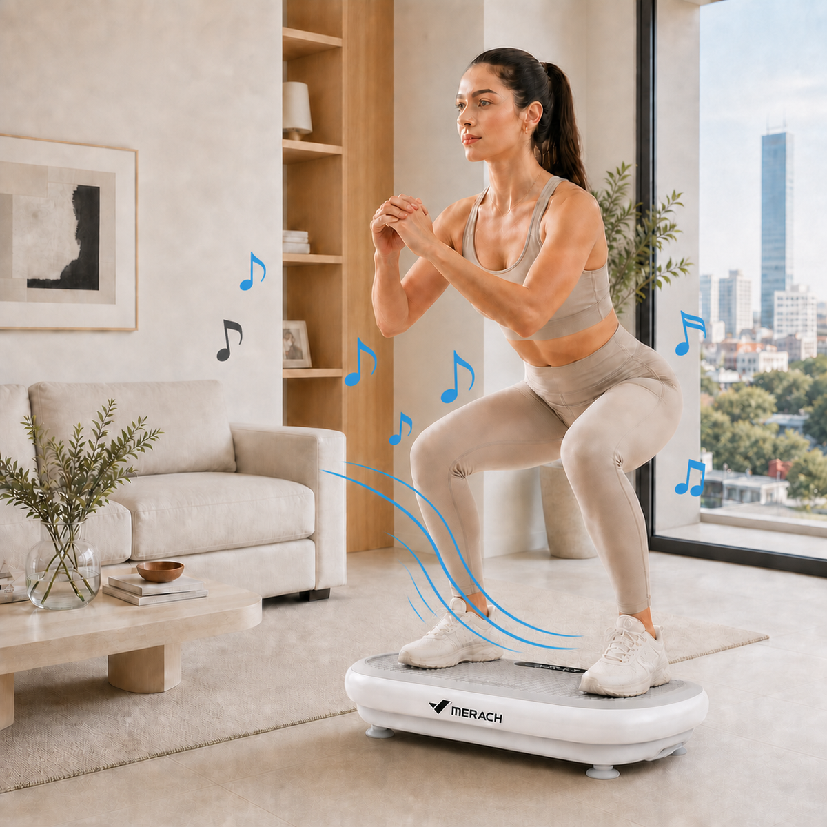 CV40 plataforma vibratoria de alta potencia para bajar de peso
