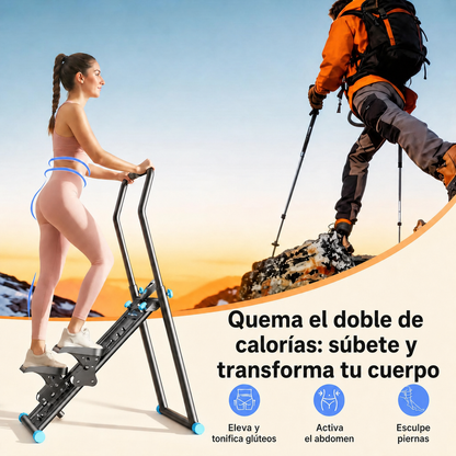 Escaladora vertical plegable - imagen 3 optimizada en español