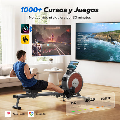 Q1S Máquina de Remo Magnética con Capacidad de 158 kg