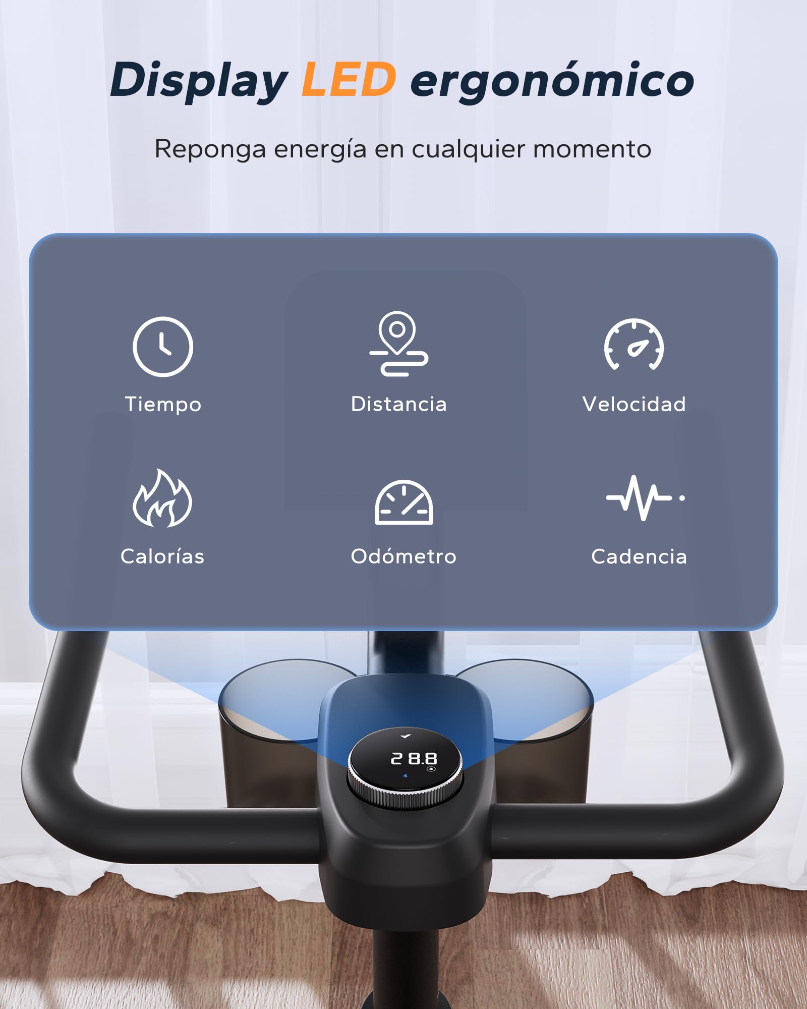 S26 bicicleta de spinning magnética para casa