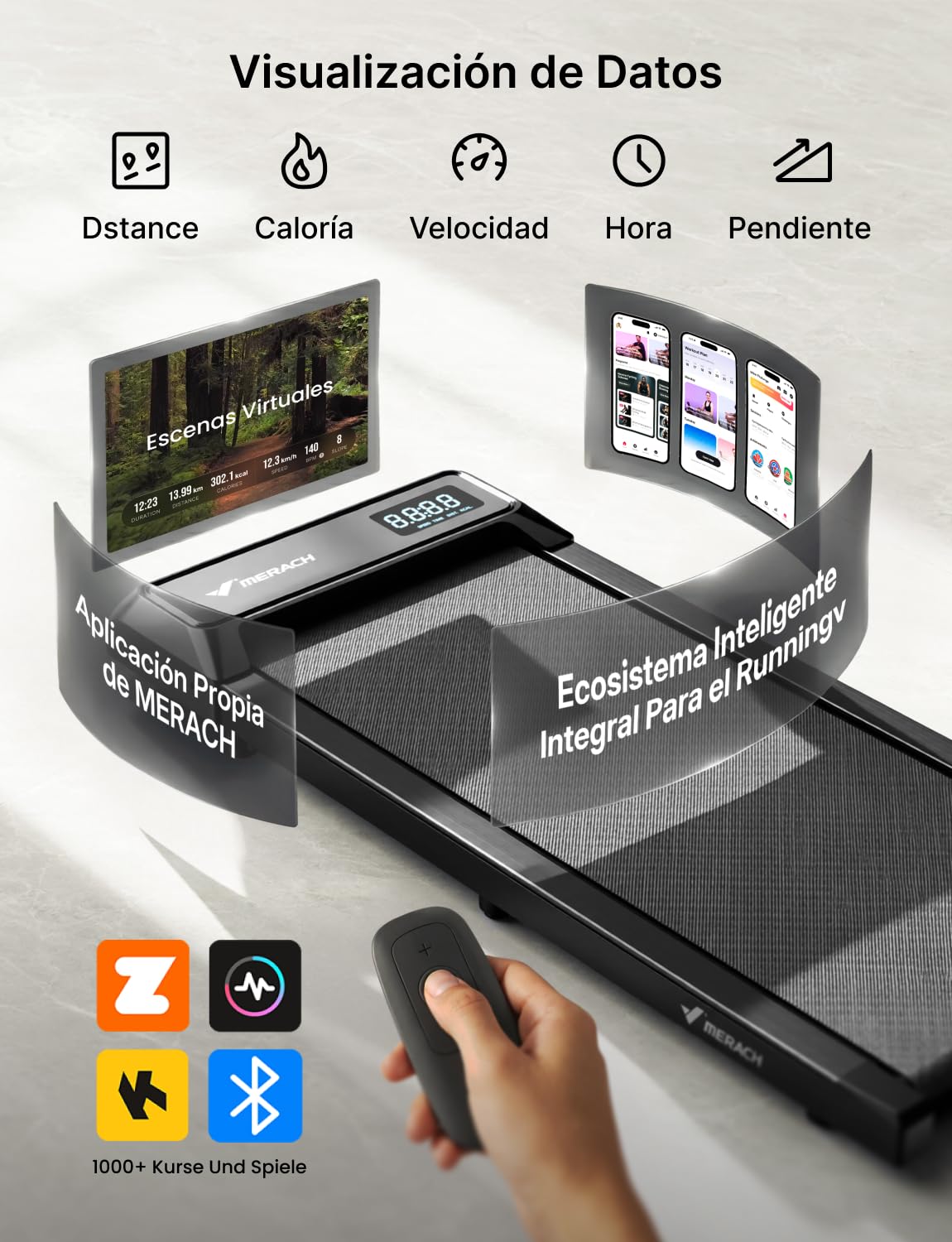 T21 Walking Pad para Escritorio y Uso en Casa