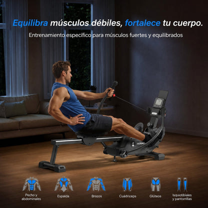 Remadora NovaRow RS3 R26B1 - entrenamiento muscular equilibrado